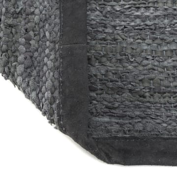 Tappeto Leather 60x90 cm - dark grey (grigio scuro) - Rug Solid