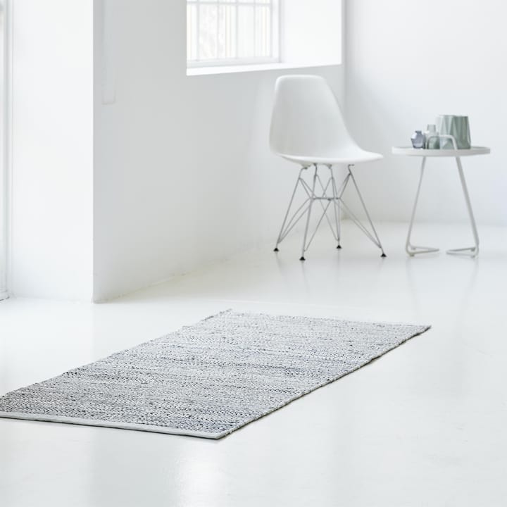 Tappeto Leather 60x90 cm - light grey (grigio chiaro) - Rug Solid