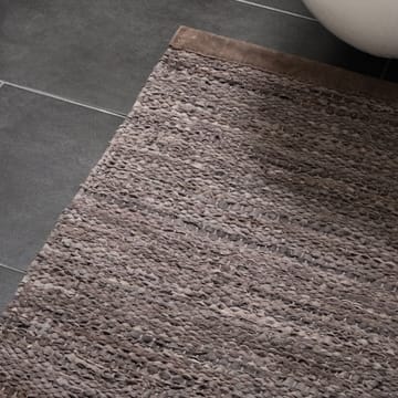 Tappeto Leather 60x90 cm - wood (marrone) - Rug Solid