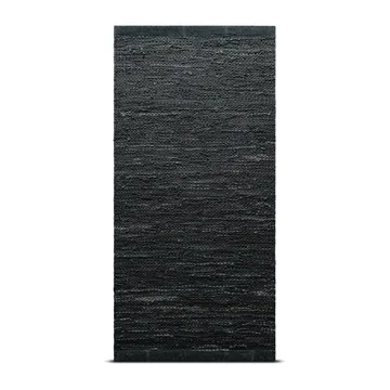 Tappeto Leather 75x200 cm - dark grey (grigio scuro) - Rug Solid