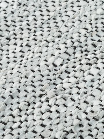 Tappeto Leather 75x200 cm - light grey (grigio chiaro) - Rug Solid