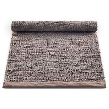 Tappeto Leather 75x200 cm - wood (marrone) - Rug Solid