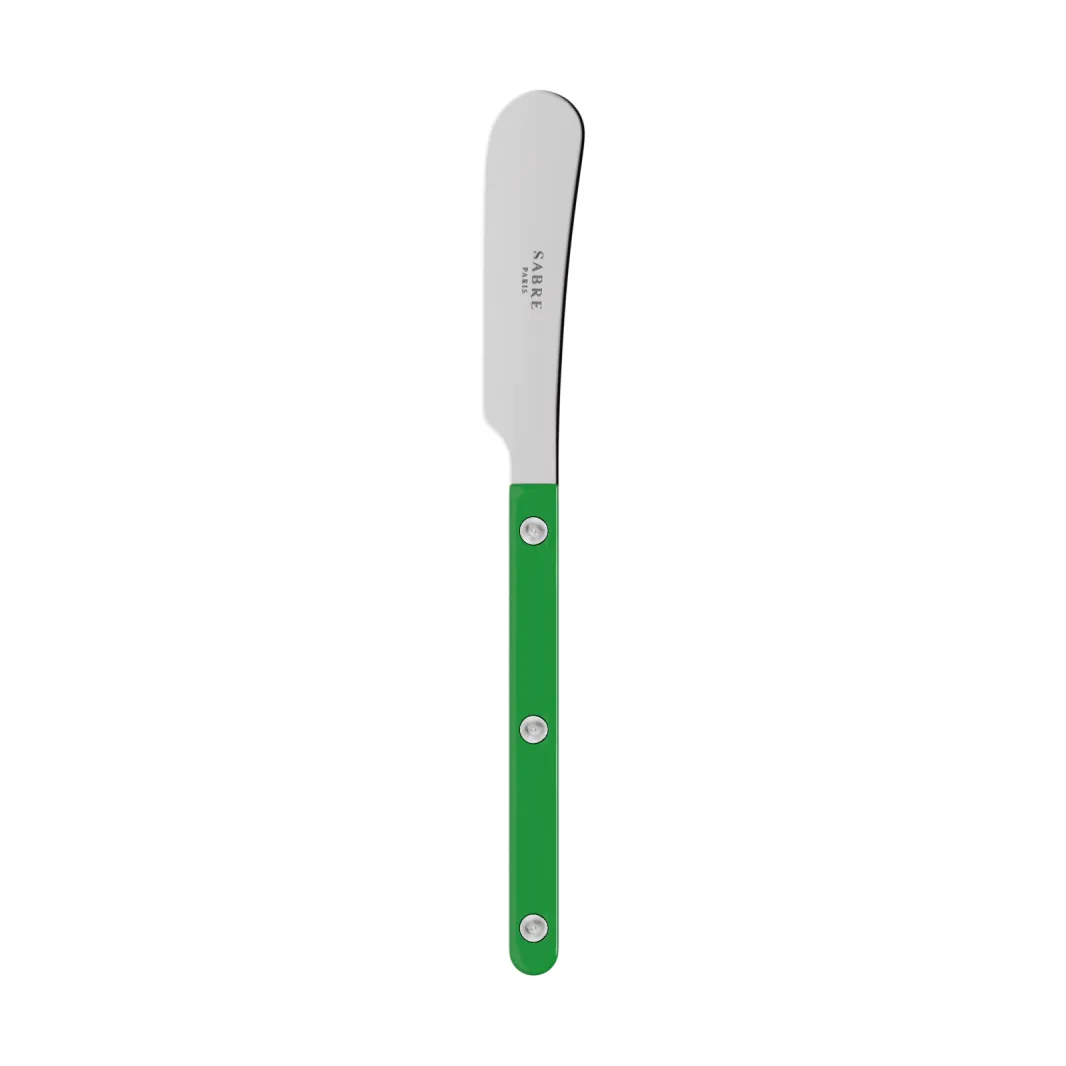 Coltello da burro Bistrot solid 14 cm, Garden green SABRE Paris