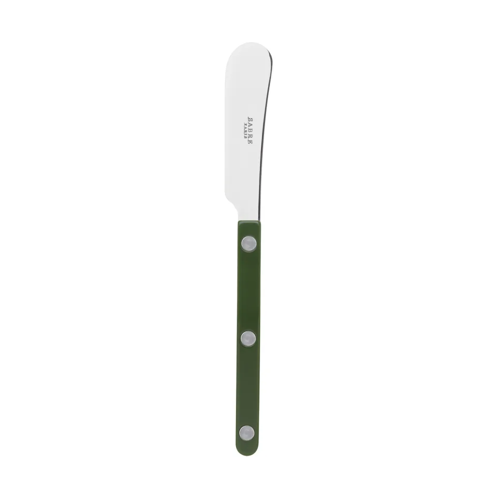 Coltello da burro Bistrot solid 14 cm, Verde SABRE Paris