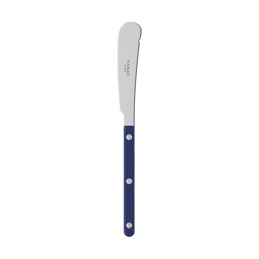 Coltello da burro Bistrot solid 16 cm, Blu navy SABRE Paris