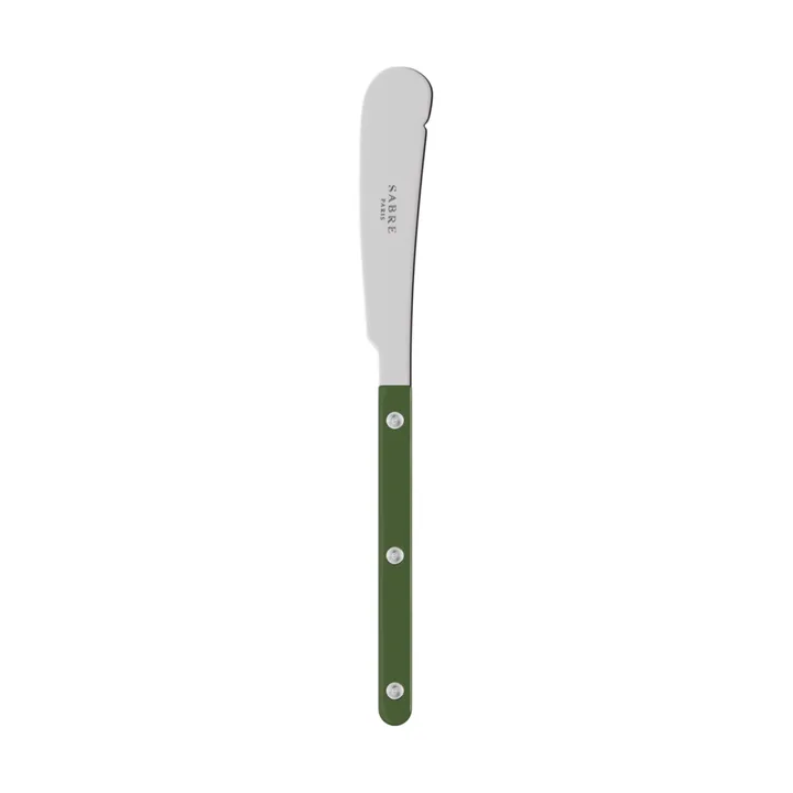 Coltello da burro Bistrot solid 16 cm - Verde - SABRE Paris