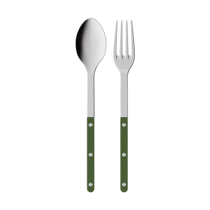 Posate per servizio Bistrot solid 2 pezzi - Verde - SABRE Paris