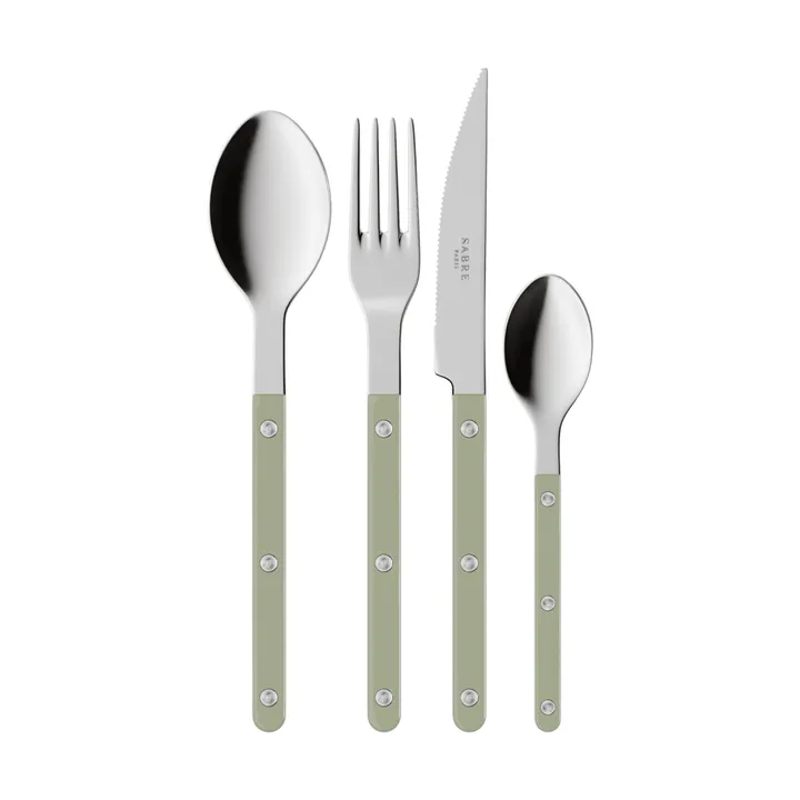 Set di posate Bistrot solid 4 pezzi - Asparagi - SABRE Paris