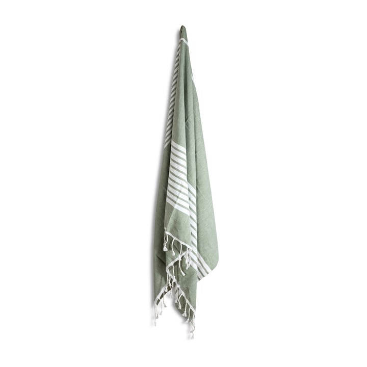Asciugamano Ella Hamam 90x170 cm - Verde - Sagaform