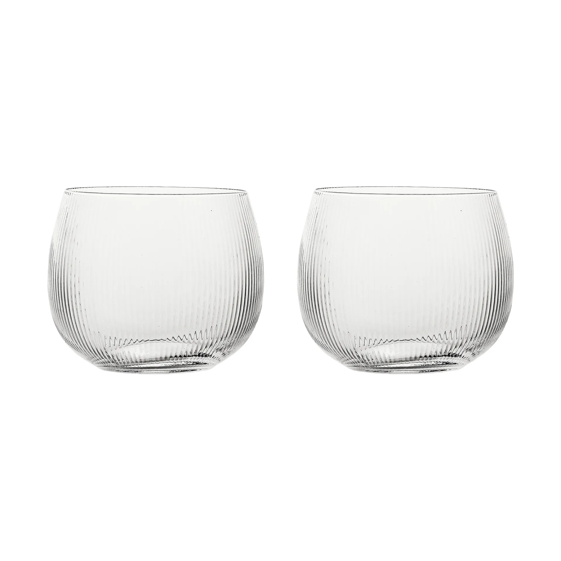 Bicchieri 28 cl Sagaform Blanka confezione da 2, Trasparente Sagaform