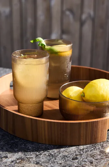 Bicchieri da bevanda Billi 43 cl confezione da 4 - Marrone - Sagaform