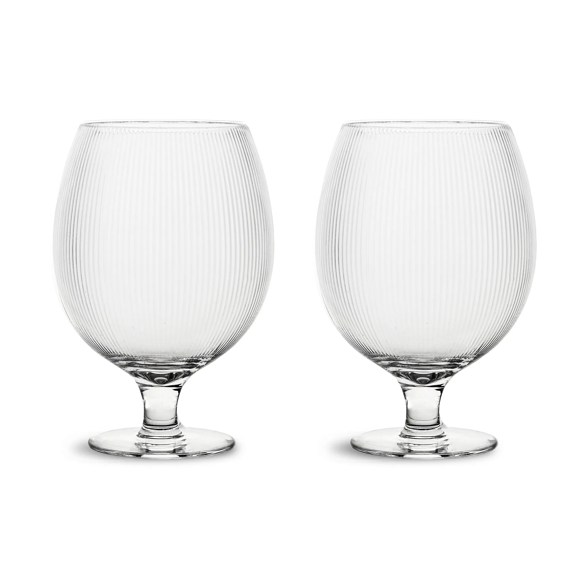 Bicchieri da birra 50 cl Sagaform Blanka confezione da 2, Trasparente Sagaform