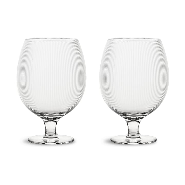 Bicchieri da birra 50 cl Sagaform Blanka confezione da 2 - Trasparente - Sagaform