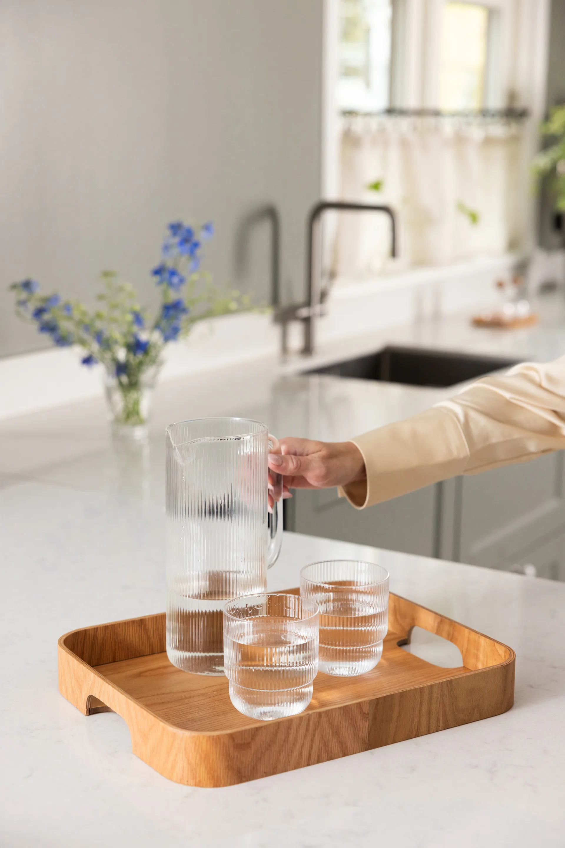 Bicchieri per acqua trasparenti Sagaform 4 pezzi, Trasparente Sagaform