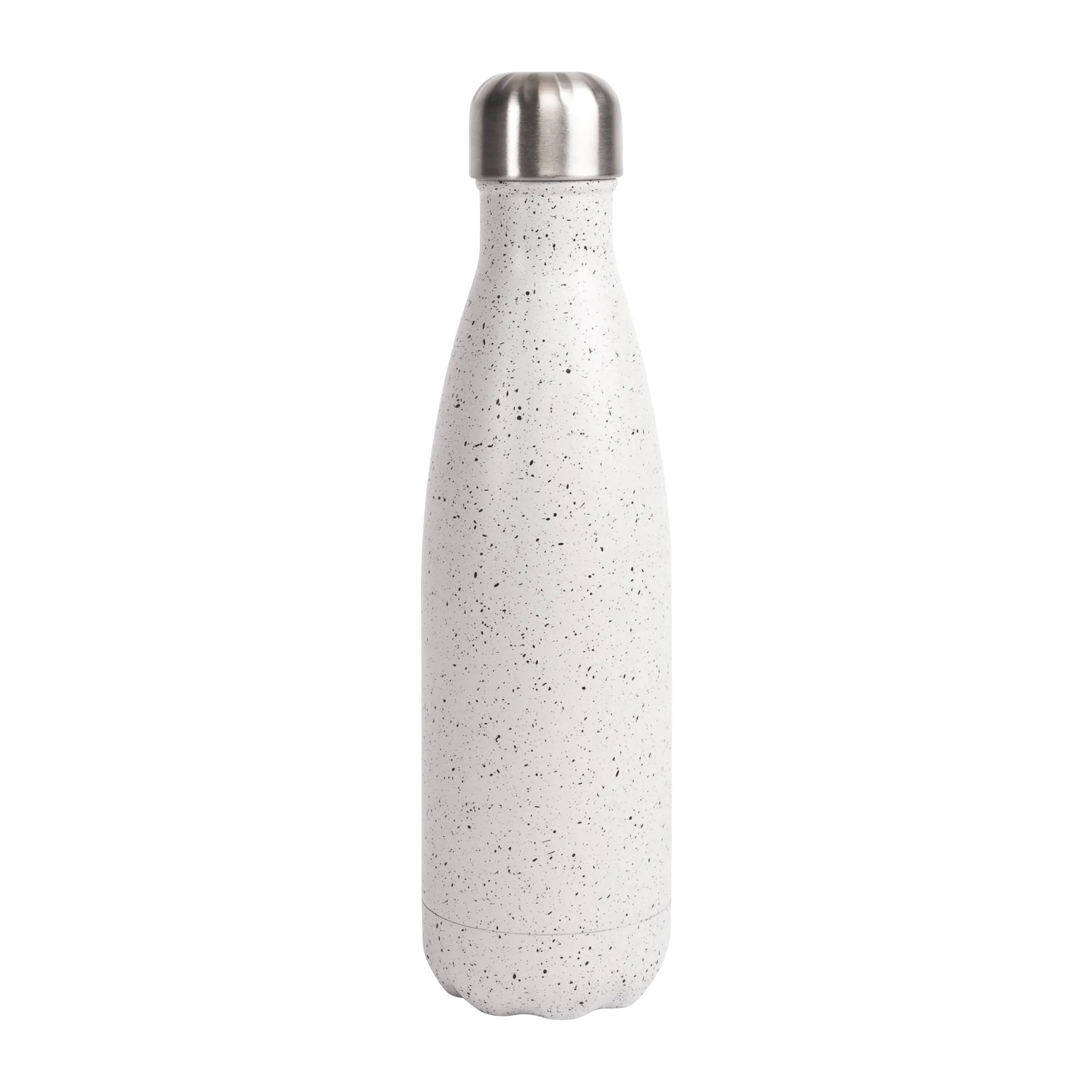 Bottiglia in acciaio Nils 50 cl, Bianco-nero Sagaform
