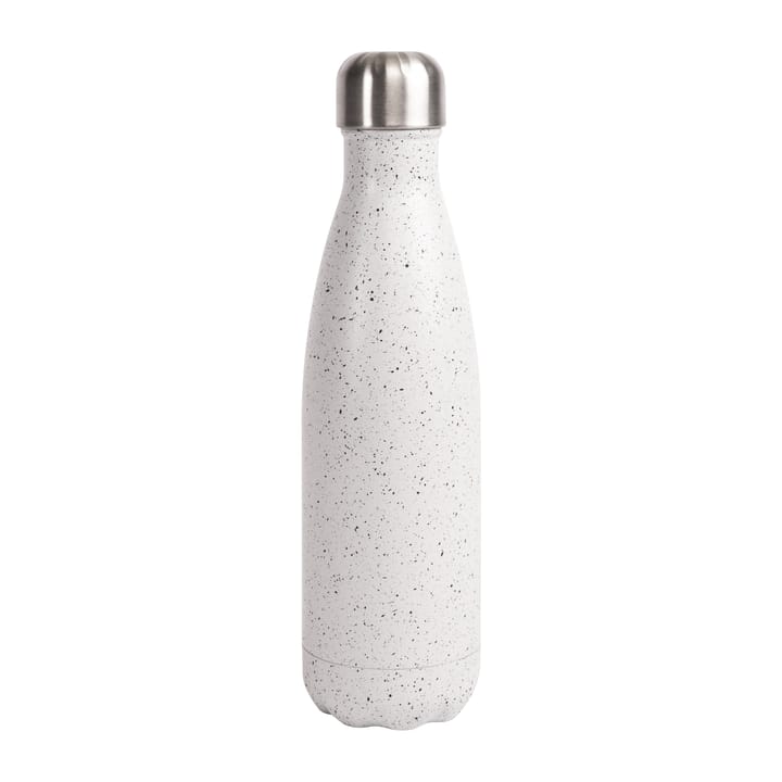 Bottiglia in acciaio Nils 50 cl - Bianco-nero - Sagaform