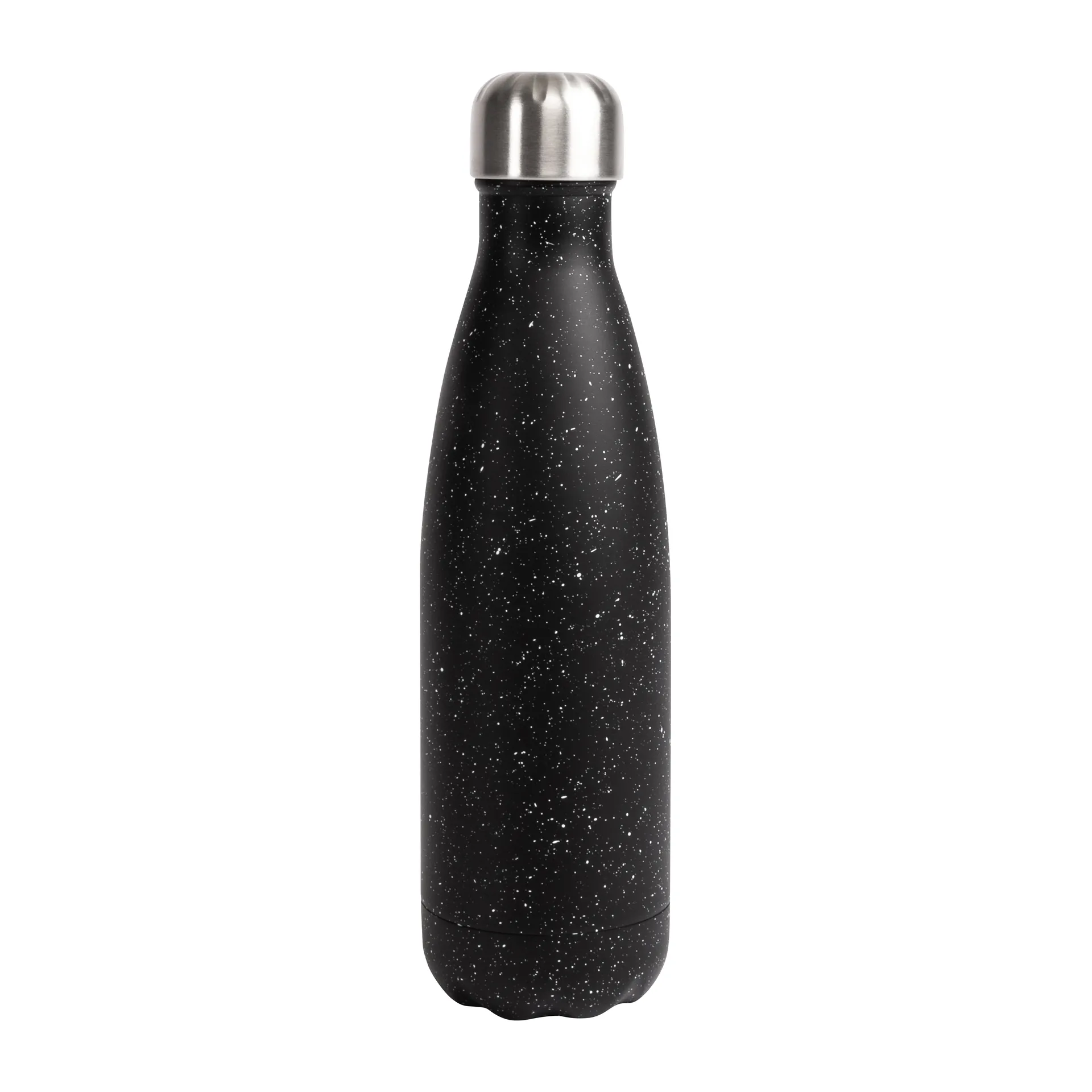 Bottiglia in acciaio Nils 50 cl, Nero-bianco Sagaform