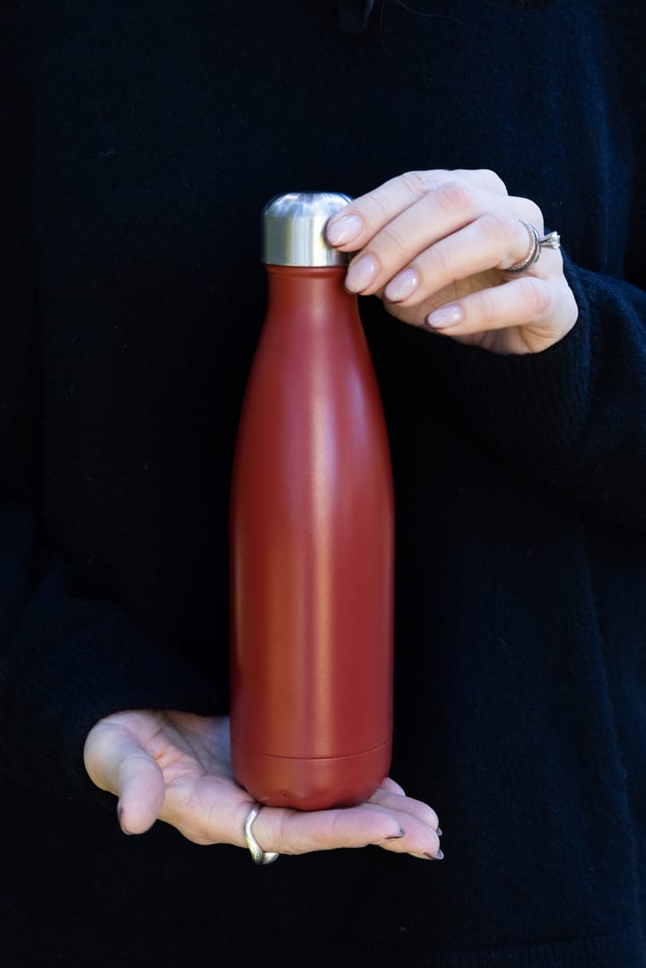 Bottiglia in acciaio Nils 50 cl, Rosso Pantone Sagaform