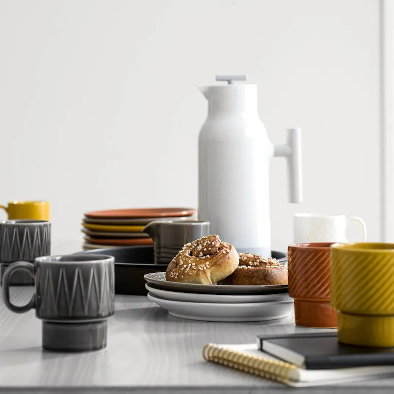 Caffettiera Accent 1 L, bianco Sagaform