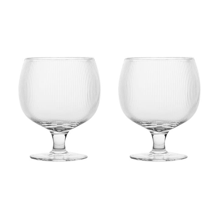 Calici da vino 35 cl Sagaform Blanka confezione da 2 - Trasparente - Sagaform