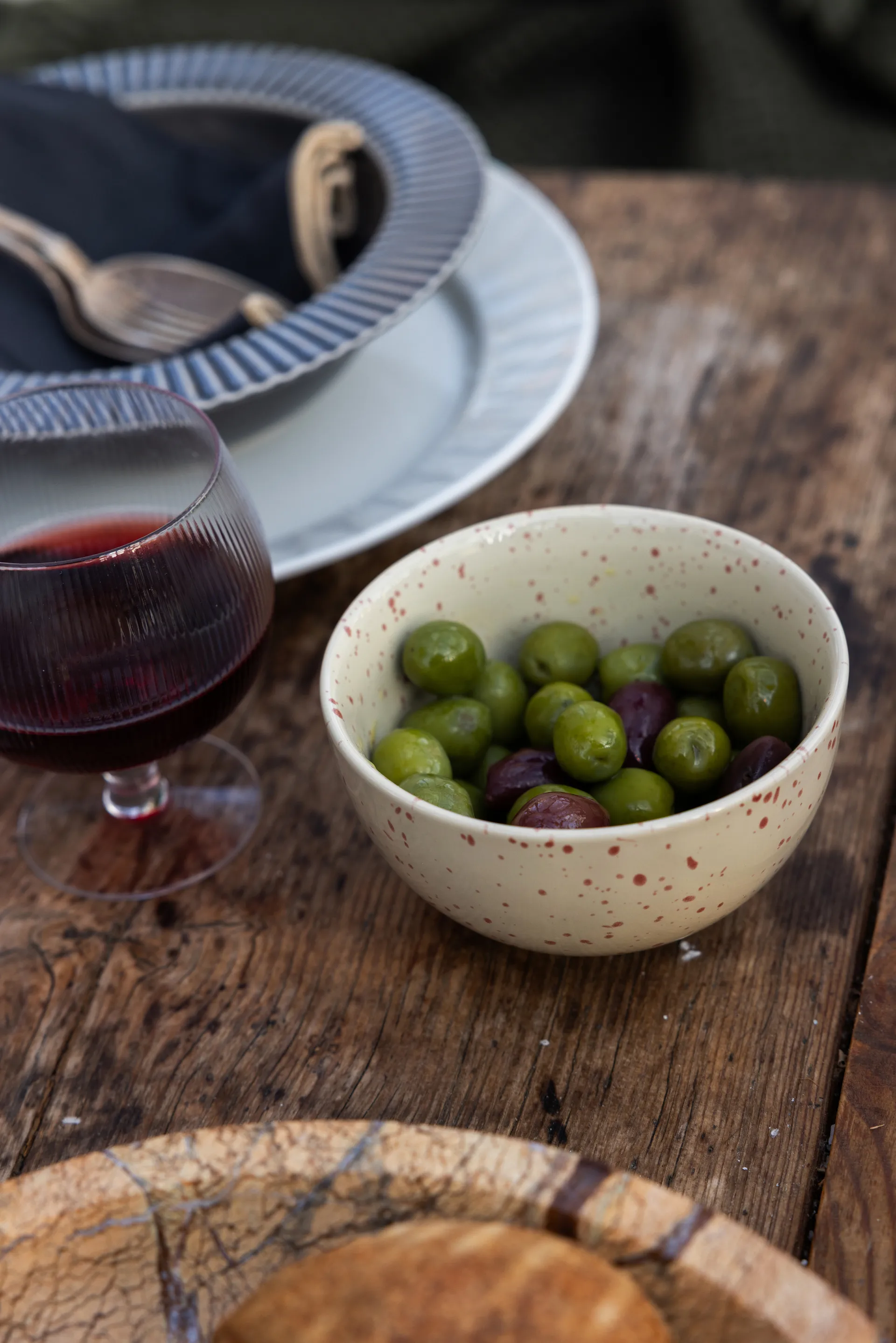 Ciotola Ditte confezione da 2, Beige-bordeaux Sagaform