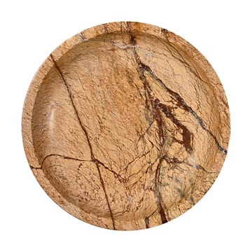 Ciotola grande Sten Ø28 cm - Marmo forestale marrone - Sagaform