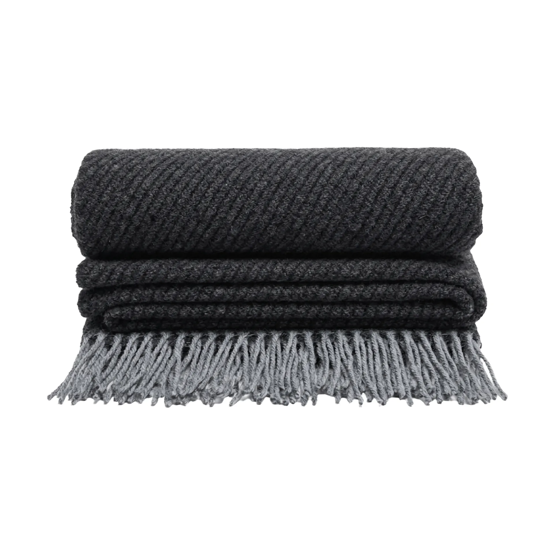 Coperta Ulli 130x170 cm, A righe grigie Sagaform