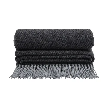 Coperta Ulli 130x170 cm - A righe grigie - Sagaform
