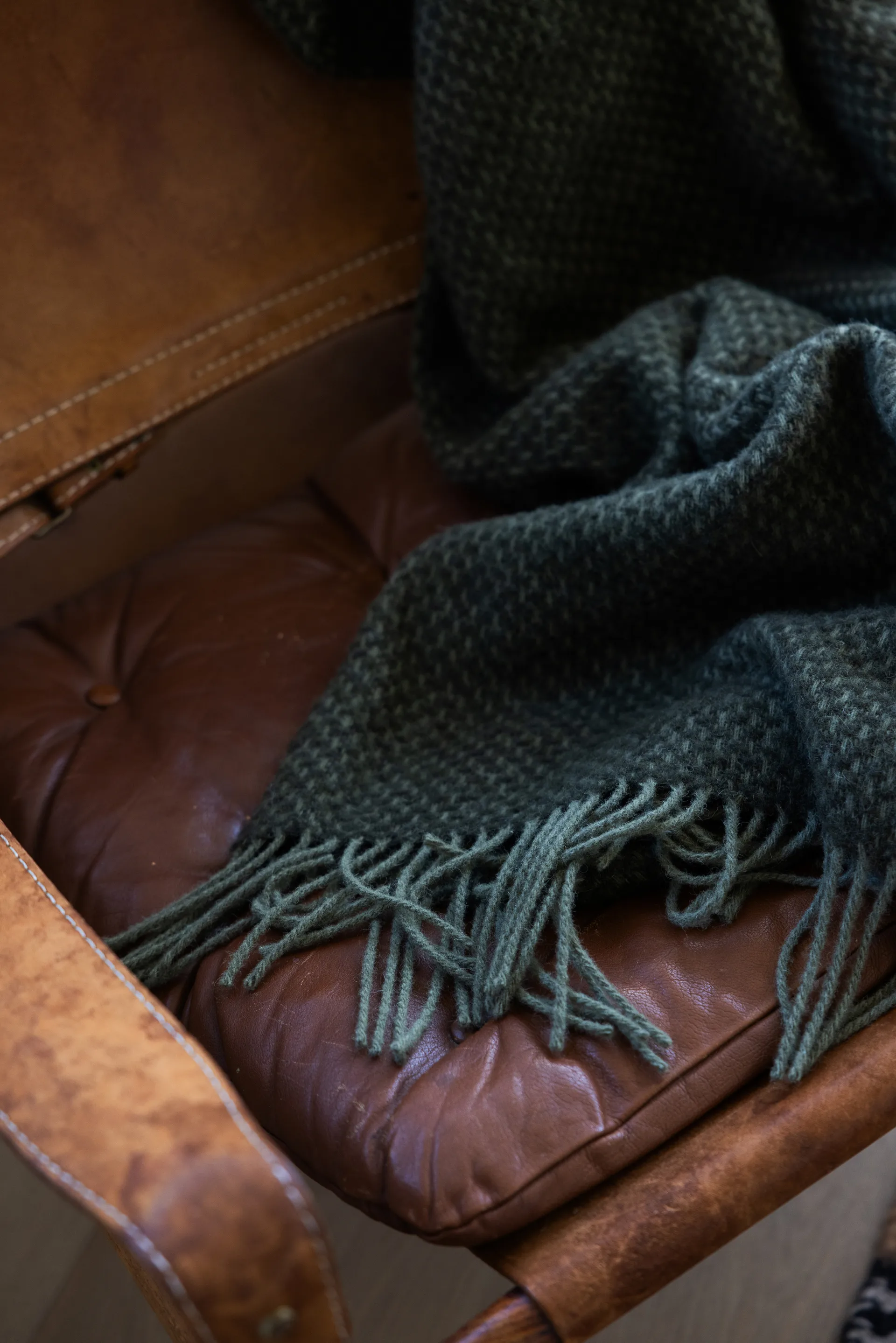 Coperta Ulli 130x170 cm, Verde Sagaform