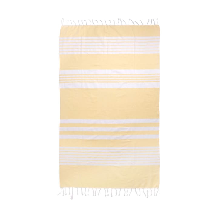 Ella hamam asciugamano a righe 90x170 cm - Giallo - Sagaform