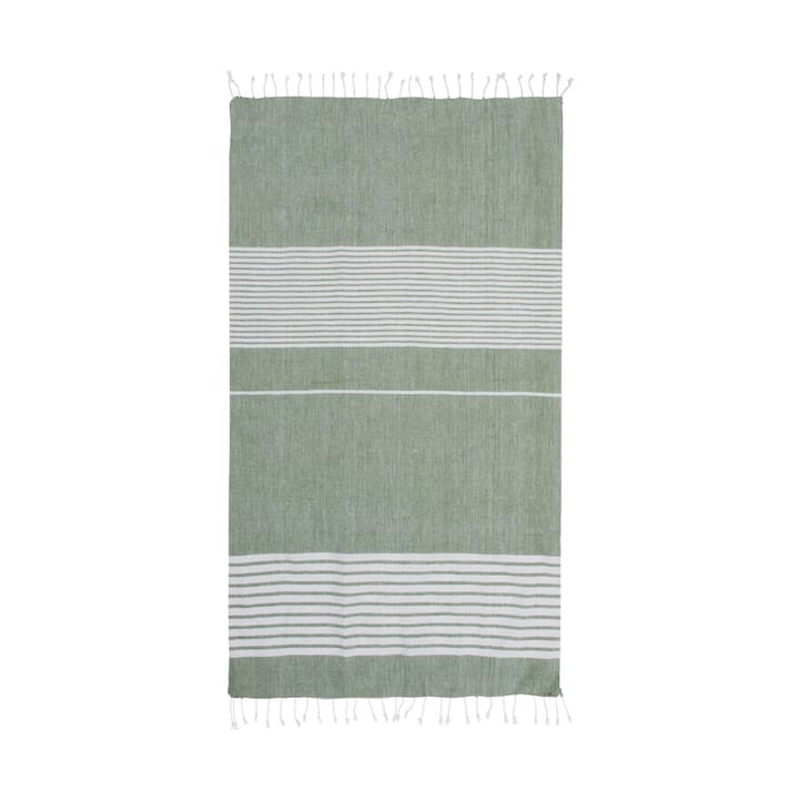 Ella hamam asciugamano a righe 90x170 cm - Verde - Sagaform