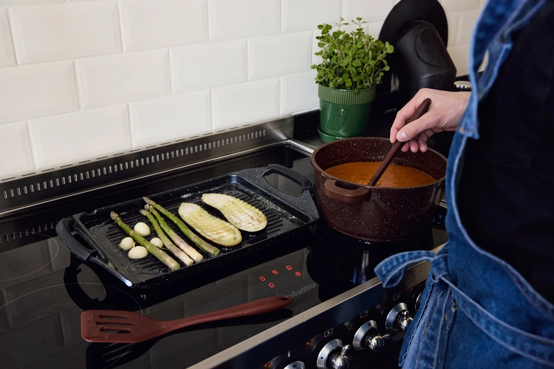 Isak piastra grill, 27x45 cm Sagaform