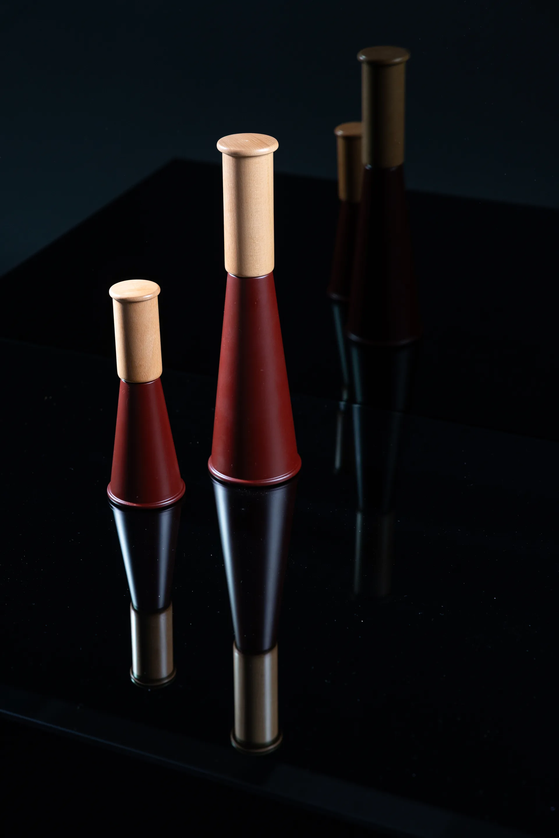 Macina sale e pepe Gurken grande 32 cm, Rosso-marrone Sagaform