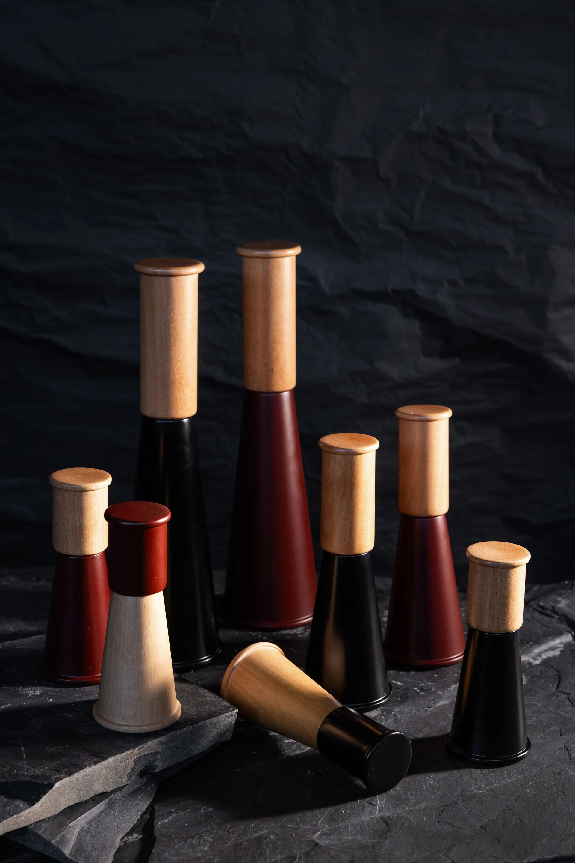 Macina sale e pepe Gurken grande 32 cm, Rosso-marrone Sagaform