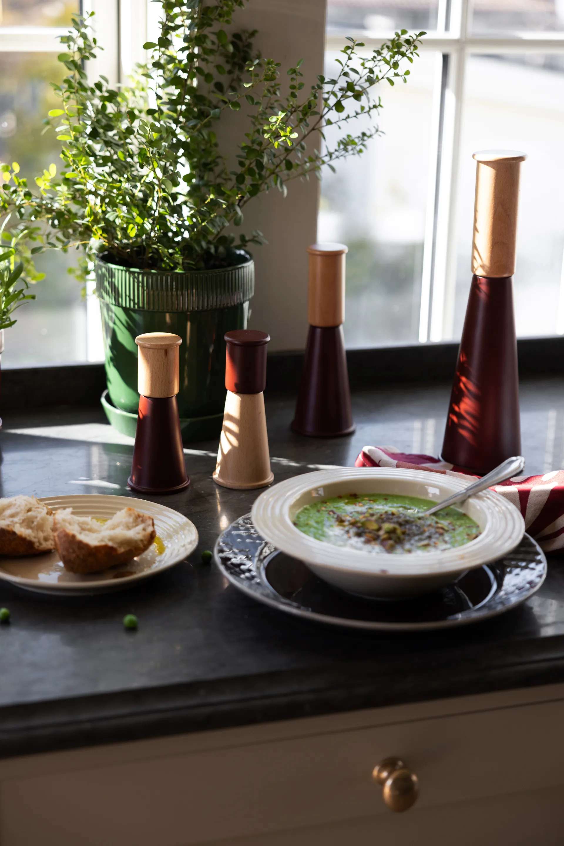 Macina sale e pepe Gurken medio 20,5 cm, Rosso-marrone Sagaform