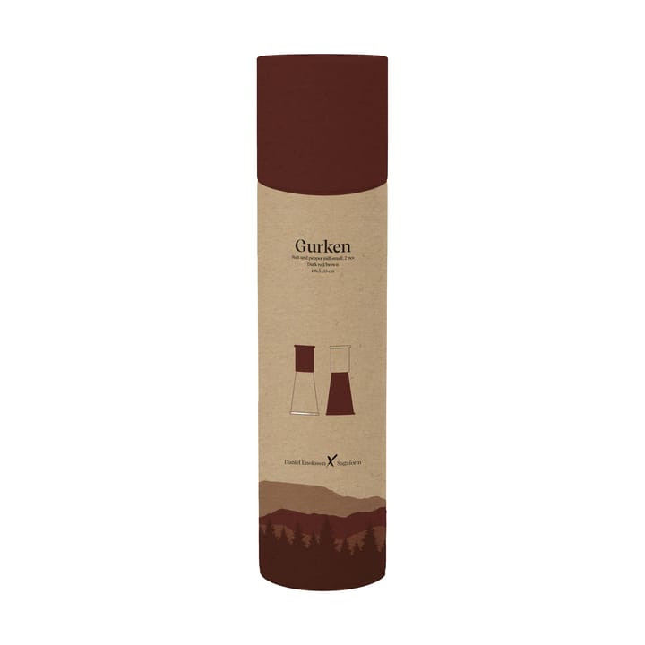 Macina sale e pepe piccolo 2 parti Gurken, Rosso-marrone Sagaform