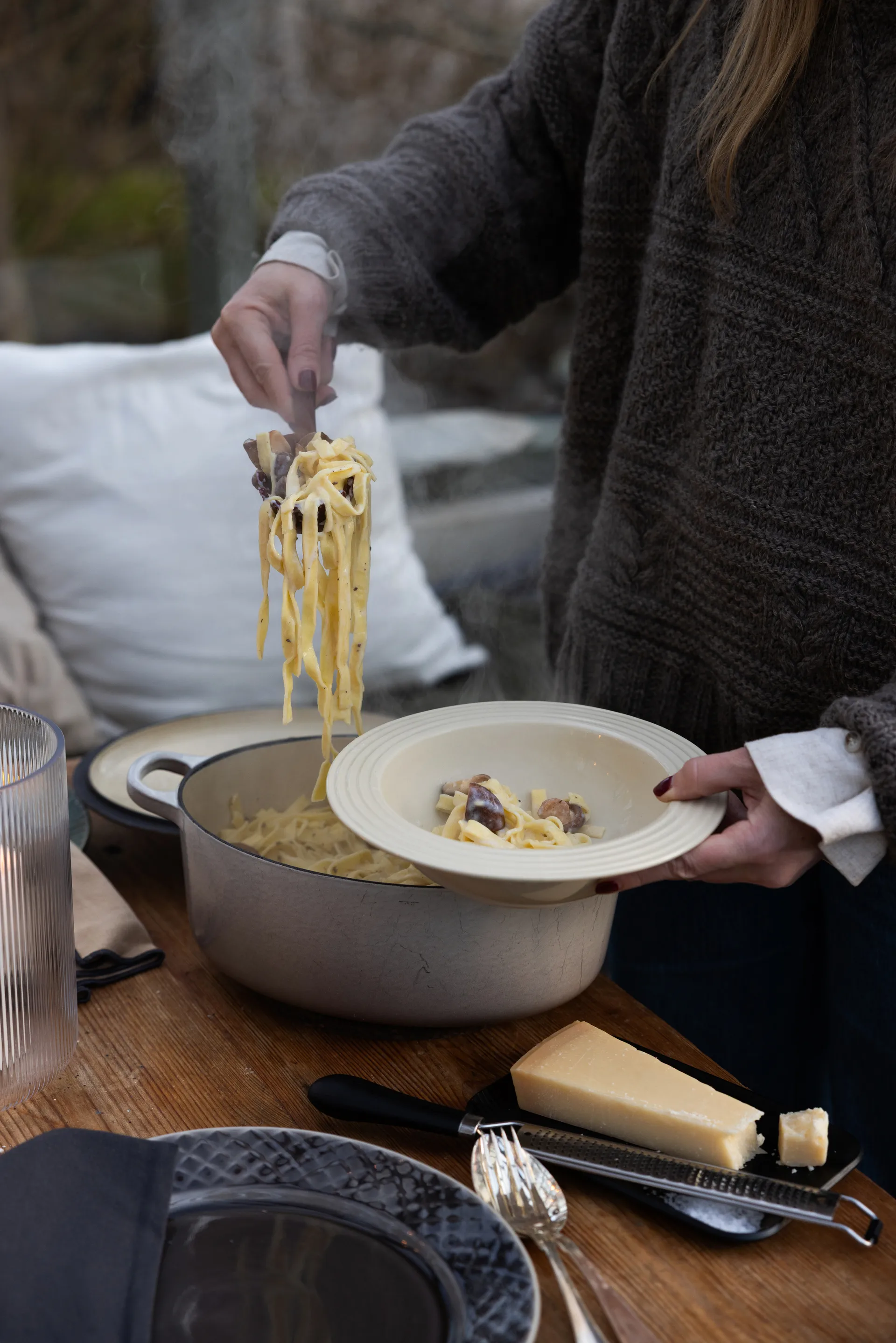 Piatto fondo Coffee & More Ø22 cm, Beige Sagaform