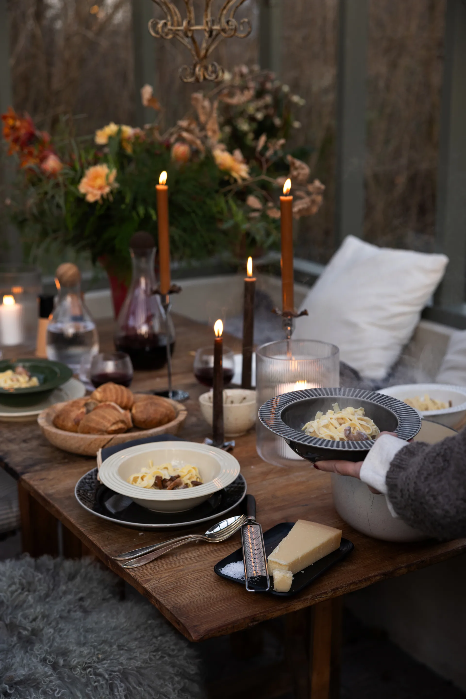 Piatto fondo Coffee & More Ø22 cm, Grigio Sagaform