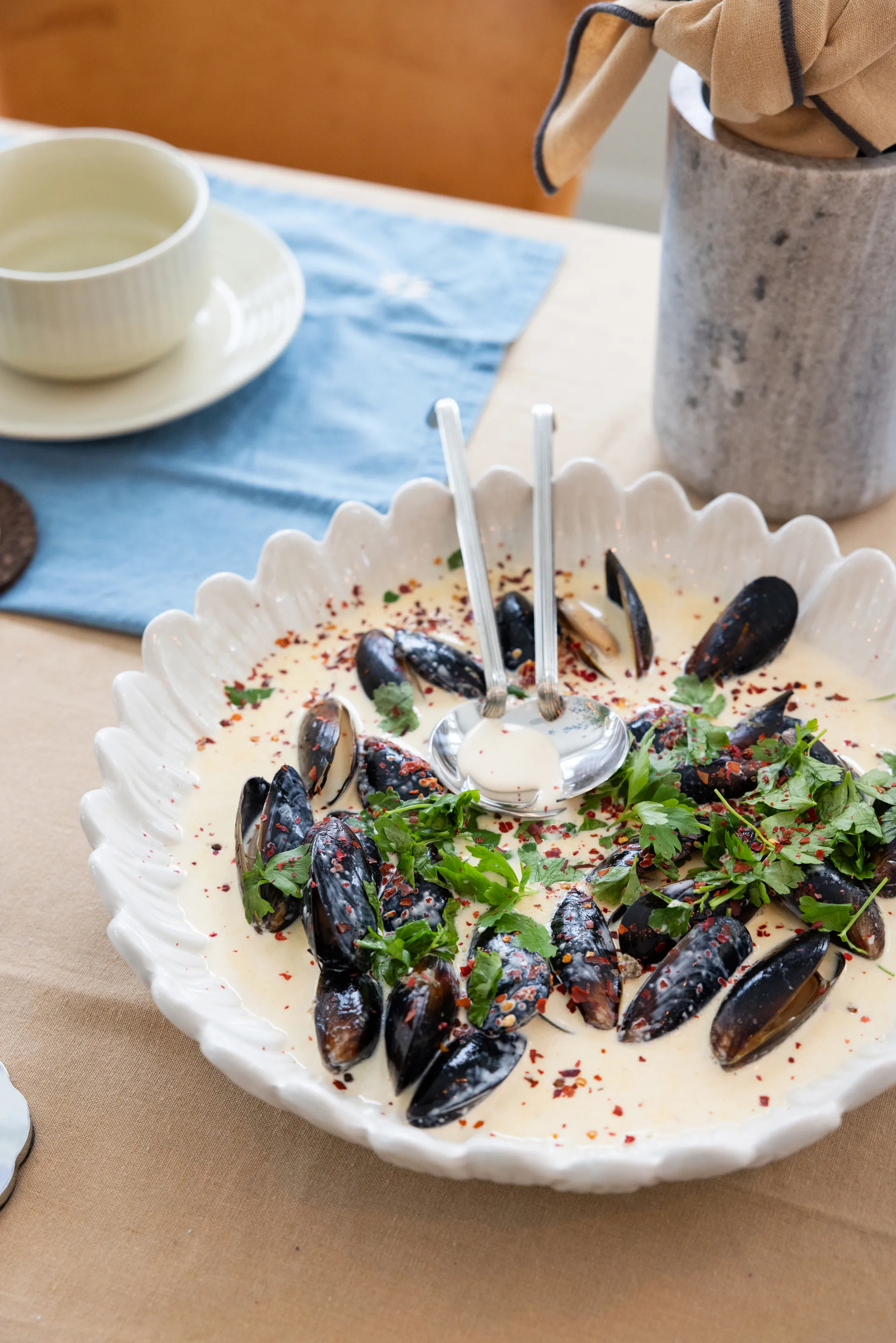 Piatto fondo Dagny Ø32 cm, Bianco Sagaform