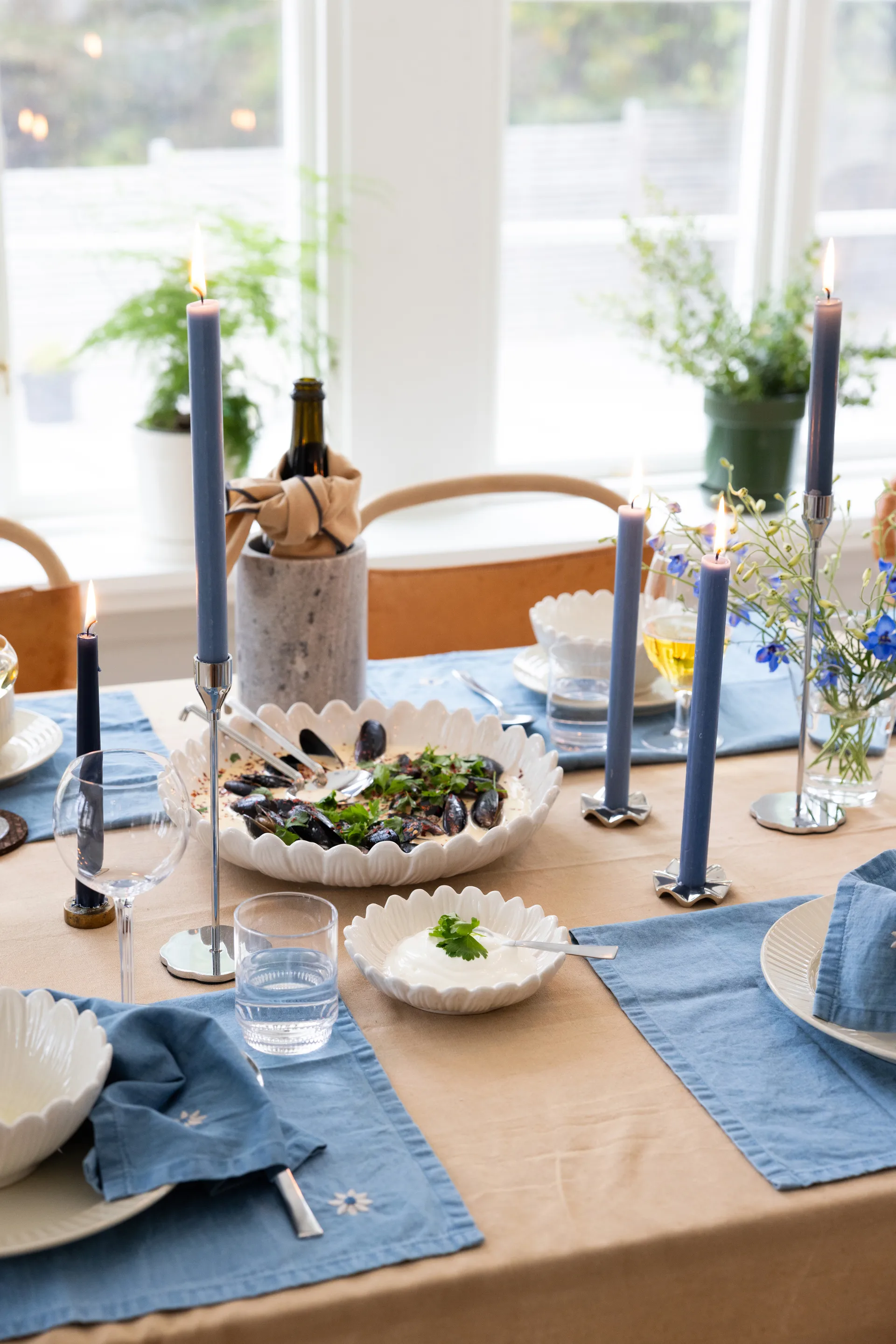 Piatto fondo Dagny Ø32 cm, Bianco Sagaform