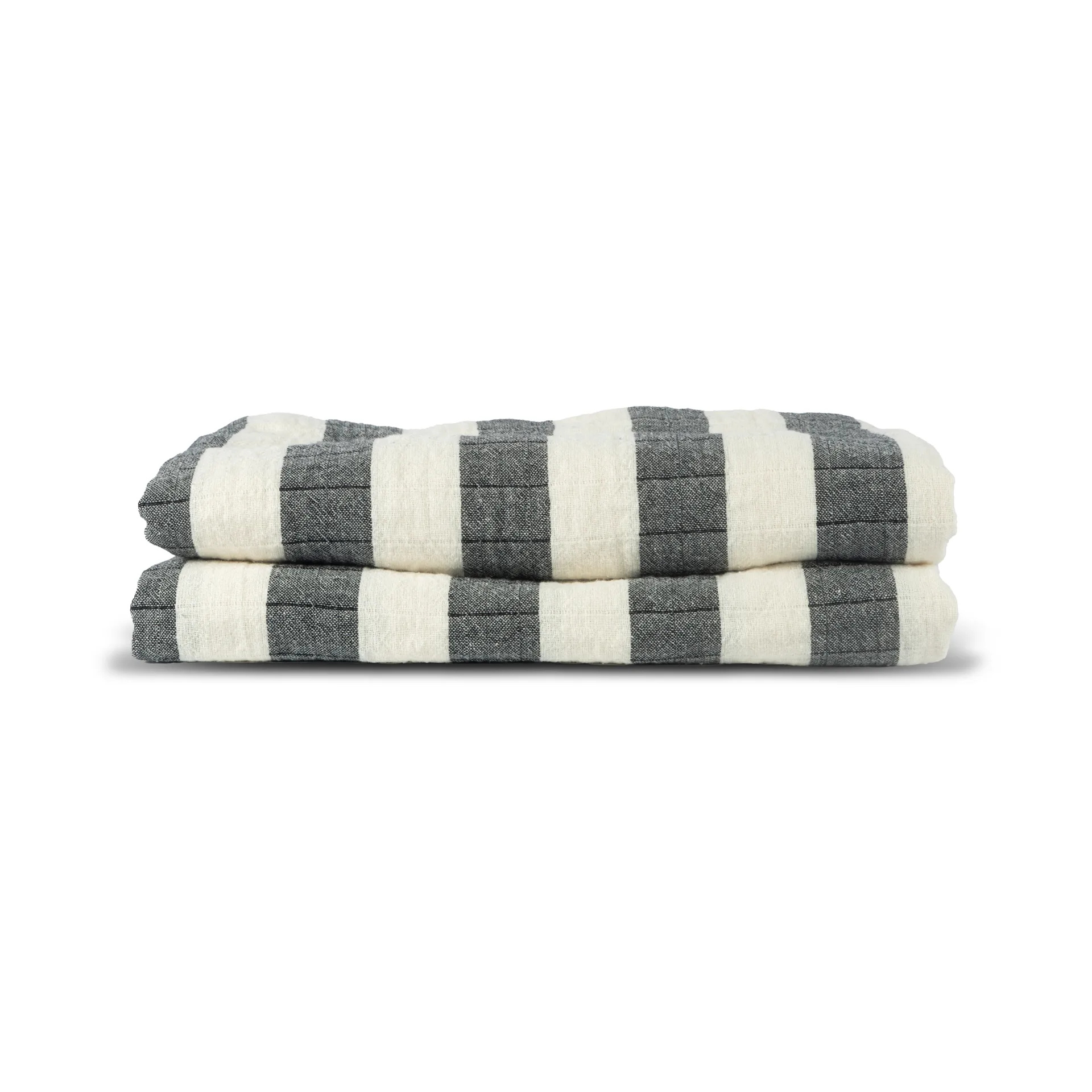 Plaid Emilie 130x170 cm, Nero-bianco Sagaform
