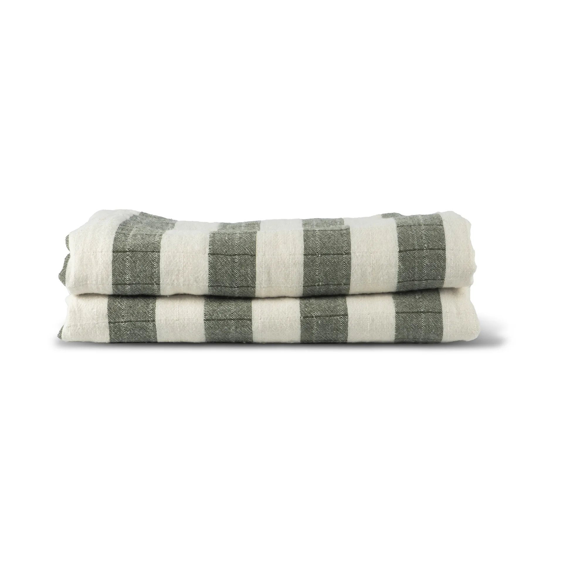 Plaid Emilie 130x170 cm, Verde-bianco Sagaform