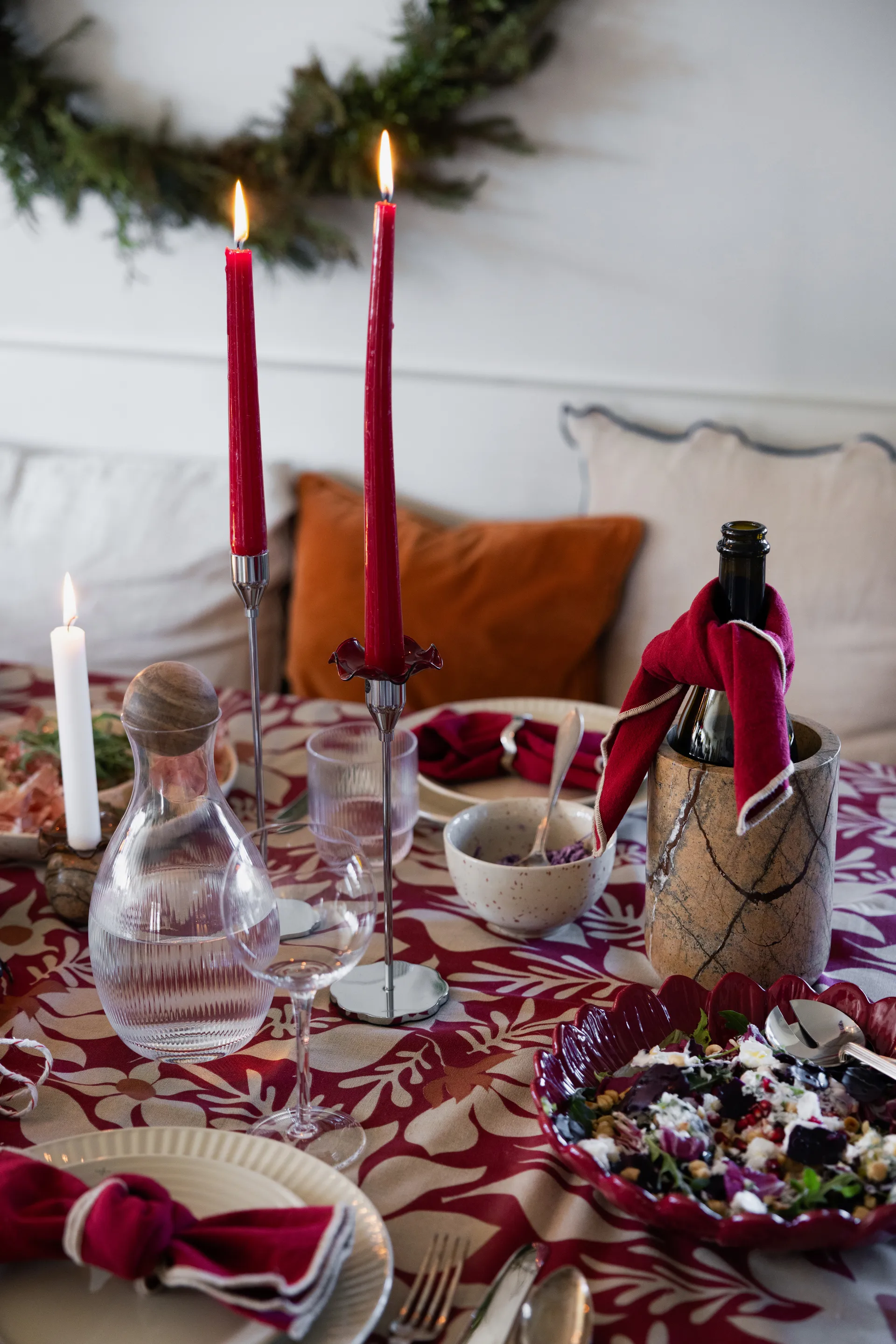 Secchiello per vino Sten Ø 12,5 cm, Marmo forestale marrone Sagaform