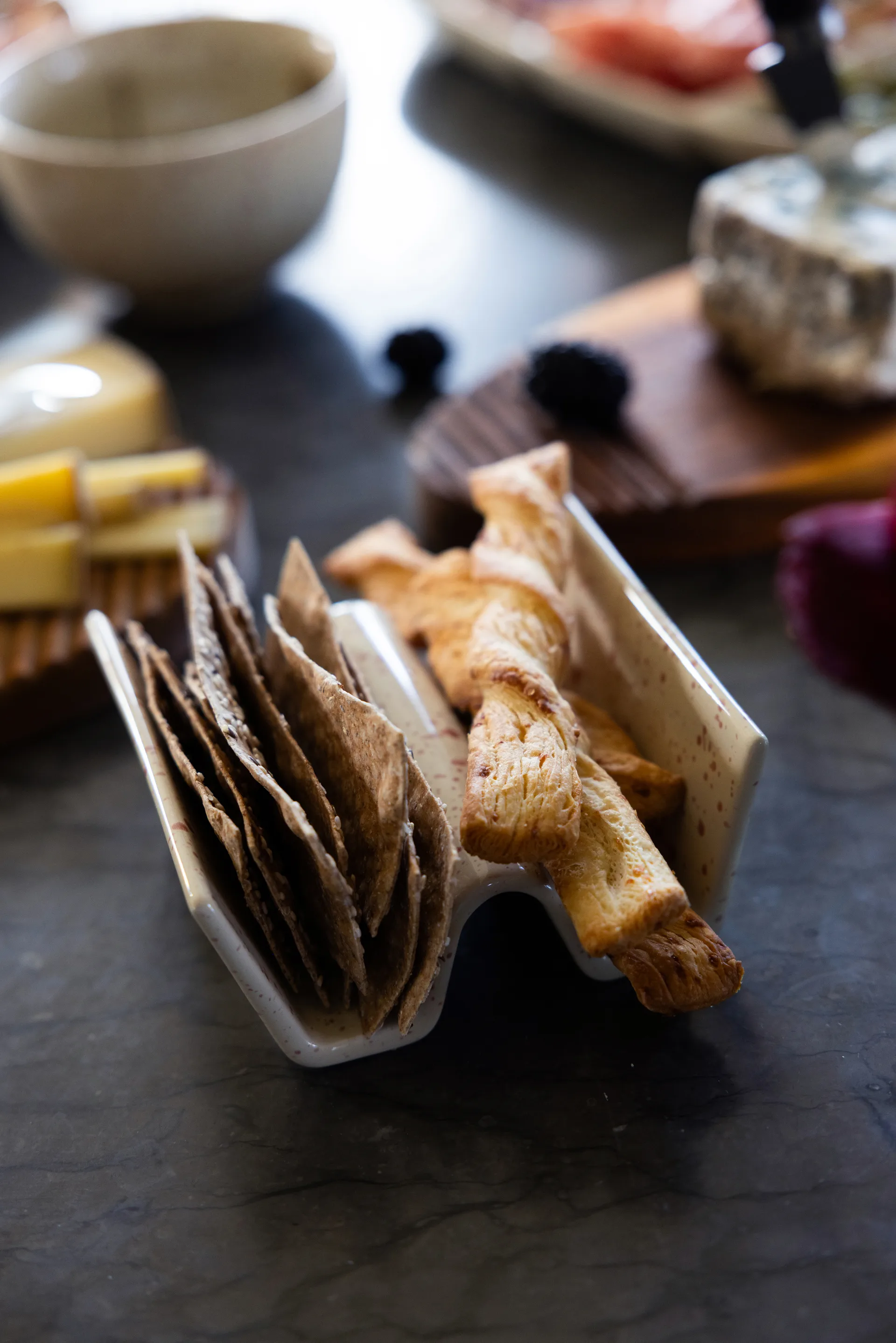 Supporto per taco Ditte confezione da 2, Beige-bordeaux Sagaform