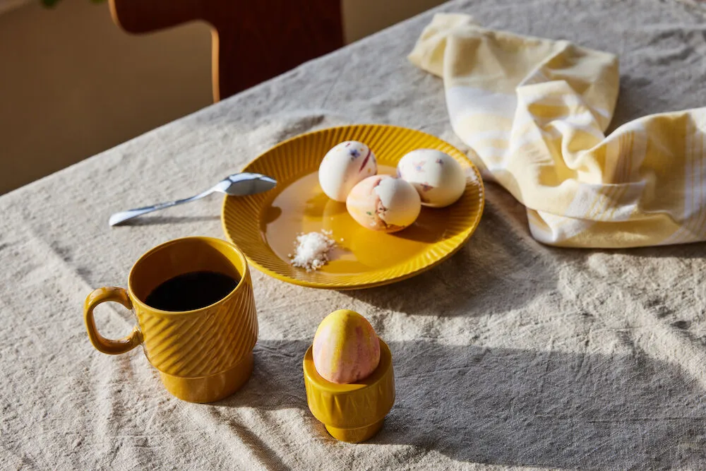 Tazza da caffè Coffee & More, confezione da 2, Giallo Sagaform