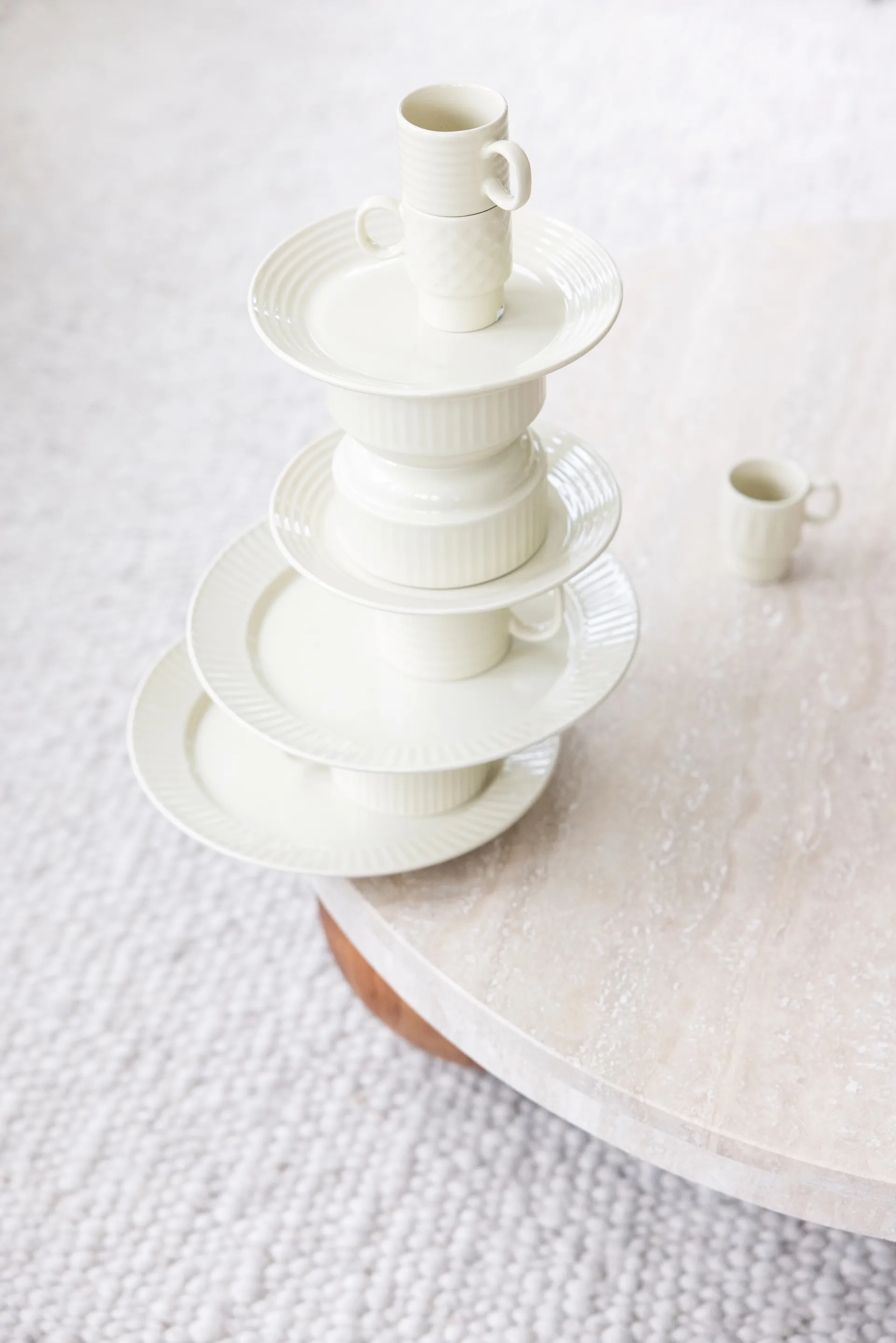 Tazza da tè Coffee & More set da 2 pezzi, Beige Sagaform