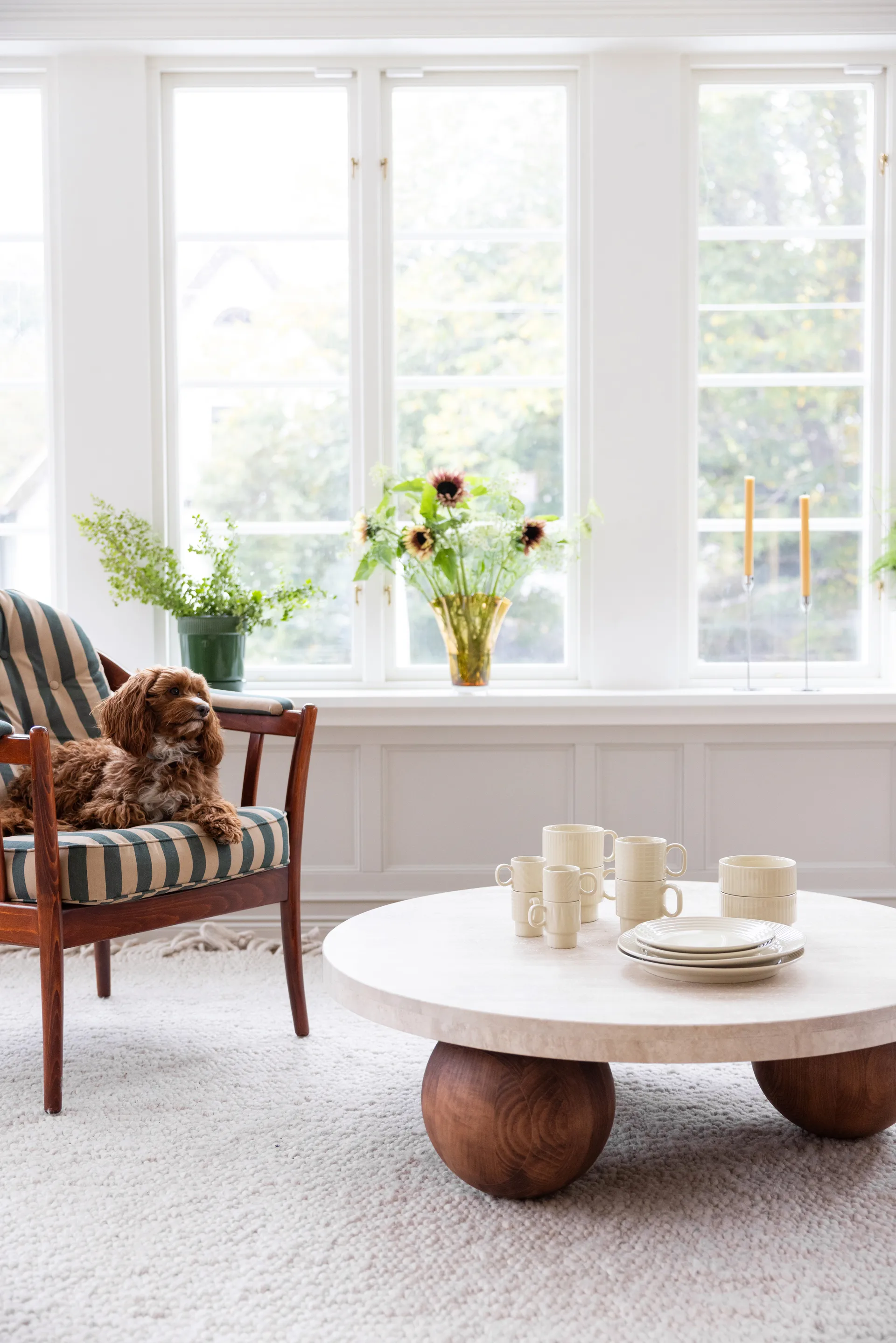 Tazza da tè Coffee & More set da 2 pezzi, Beige Sagaform