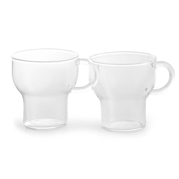 Tazza vetro Sagaform 15 cl confezione da 2 - trasparente - Sagaform