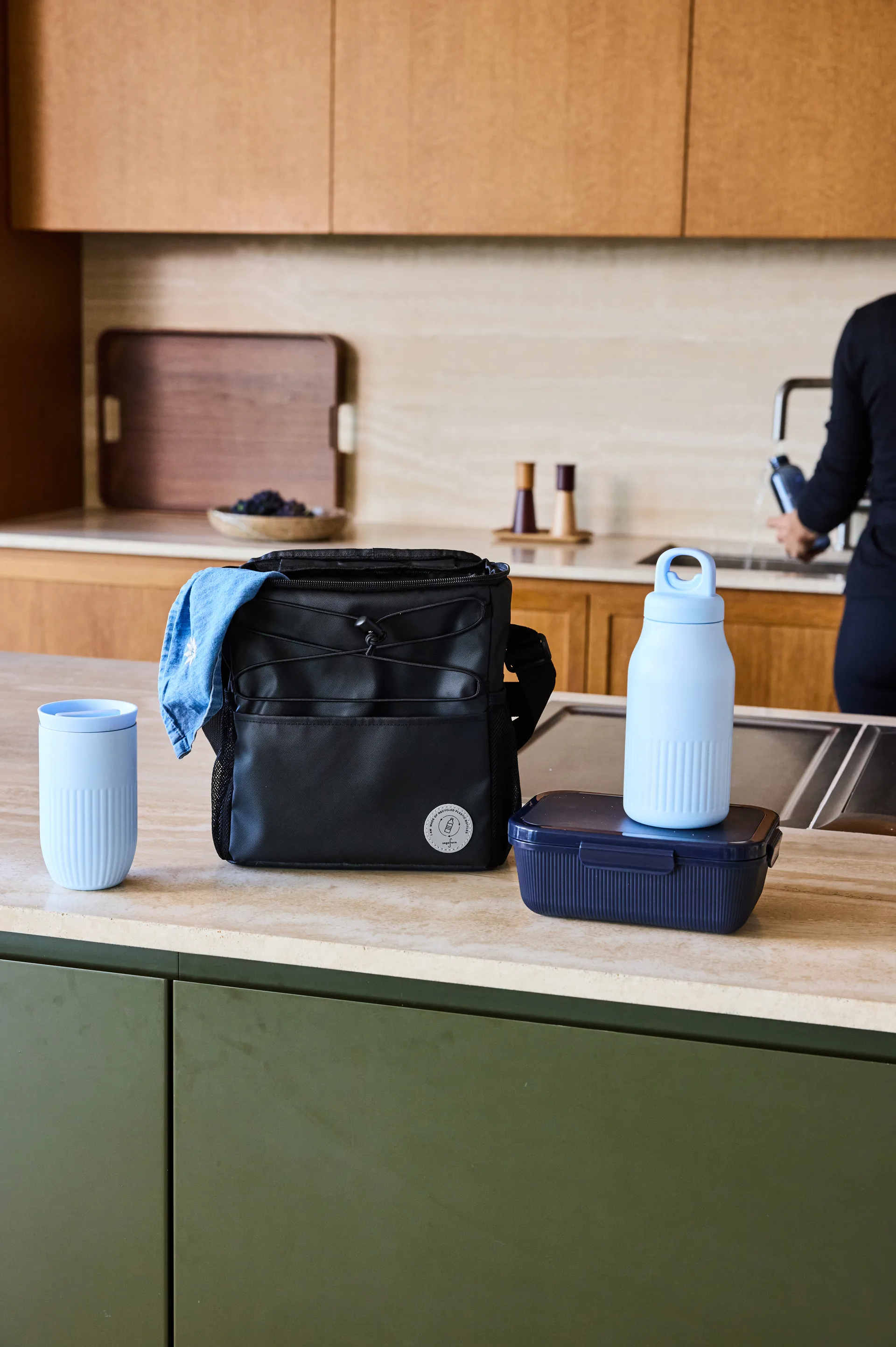 Tina lunchbox 1,1 L, Blu Sagaform