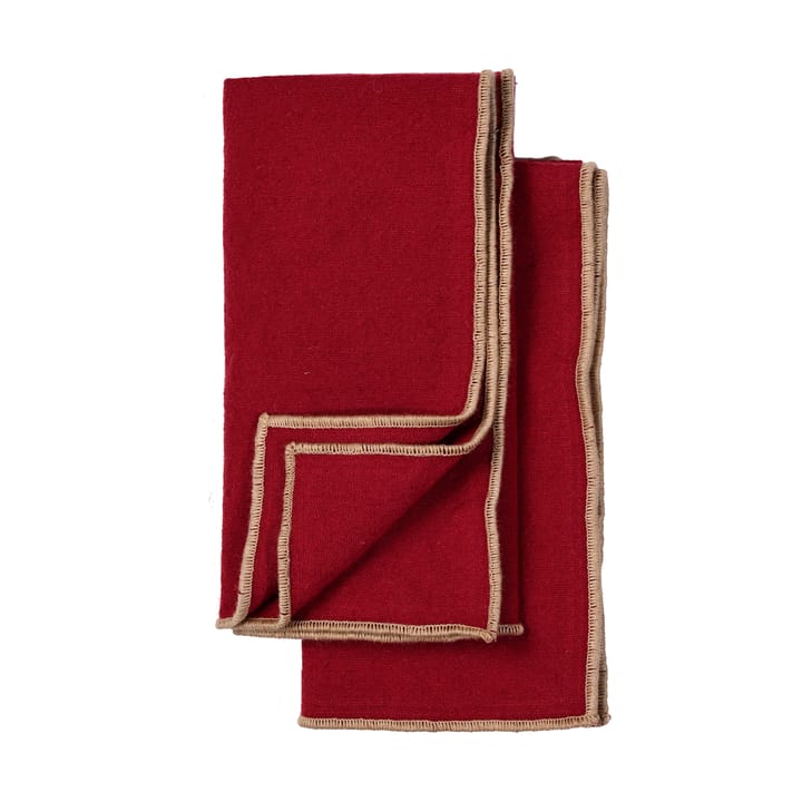 Tovagliolo Edith 45x45 cm confezione da 2 - Bordeaux - Sagaform
